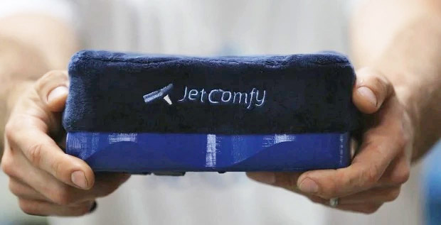 JetComfy - Multi-function travel pillow - Charges Your Phone