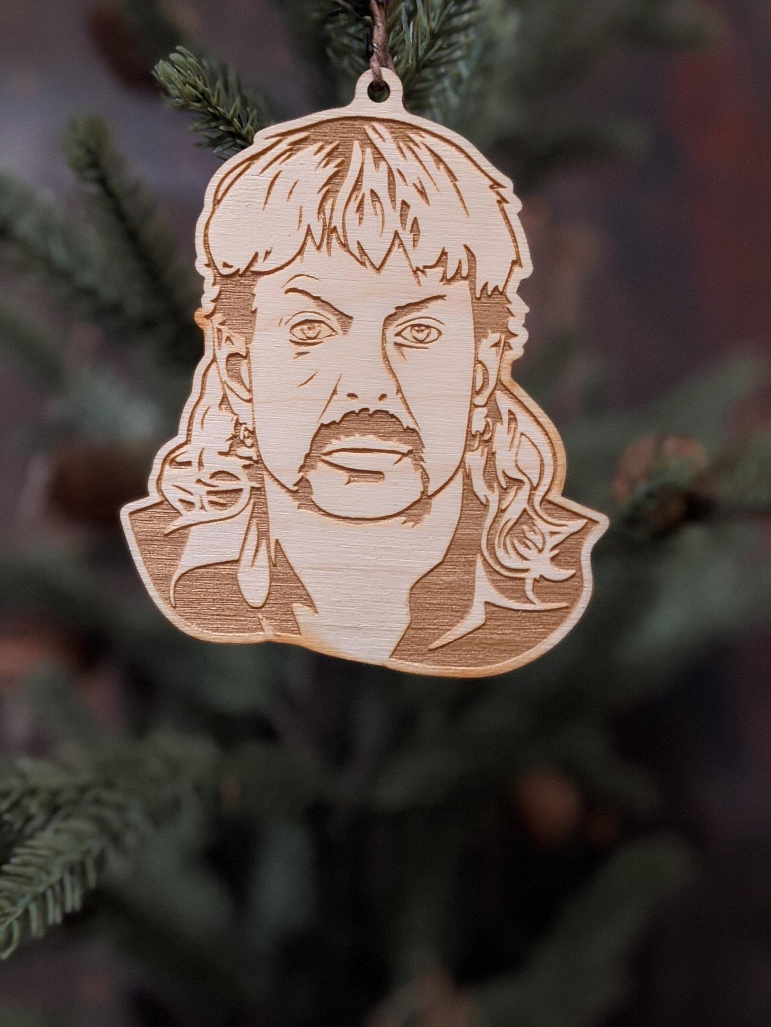 These Joe Exotic Tiger King Christmas Ornaments Have Us Dying