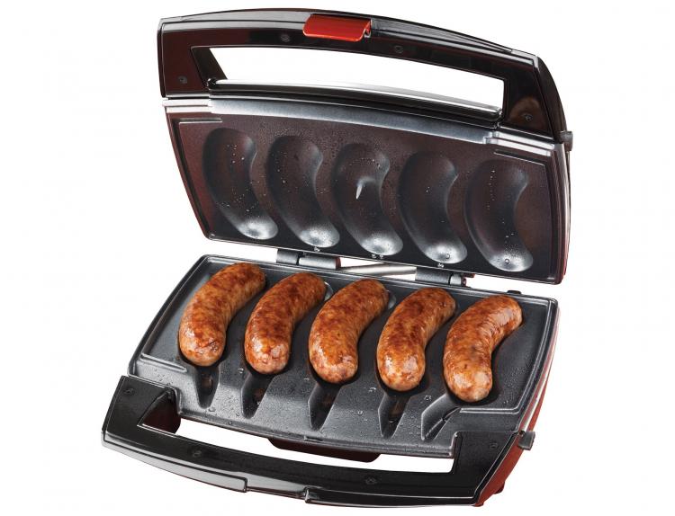 Nostalgia RNAB0CHGN87N9 homecraft electric sausage & brat grill