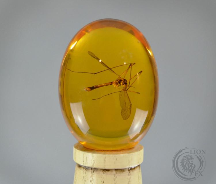 Jurassic Park Mosquito In Amber Cane Replica