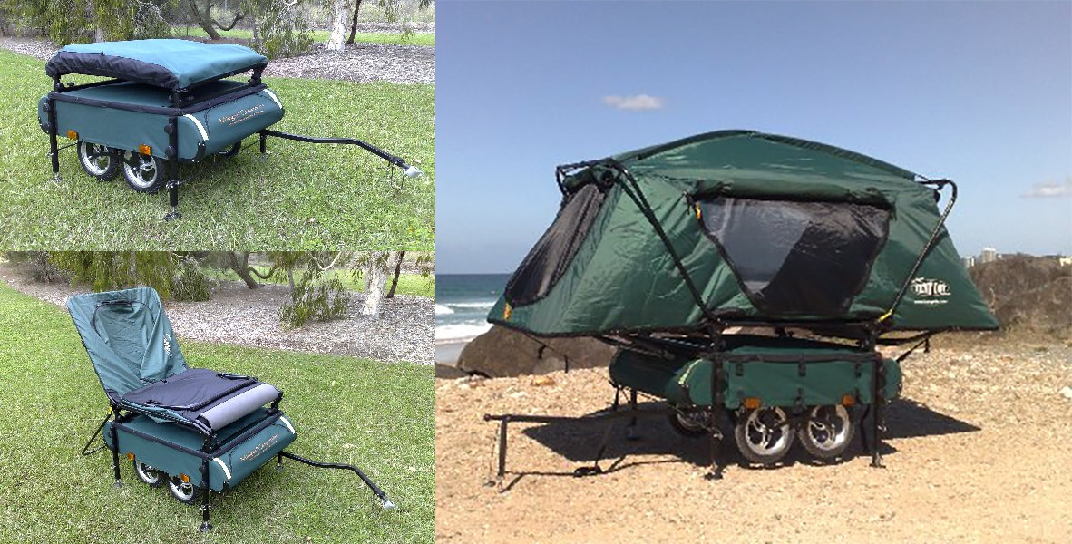 Gear Spotter: BushTrekka Bicycle Camping Trailer