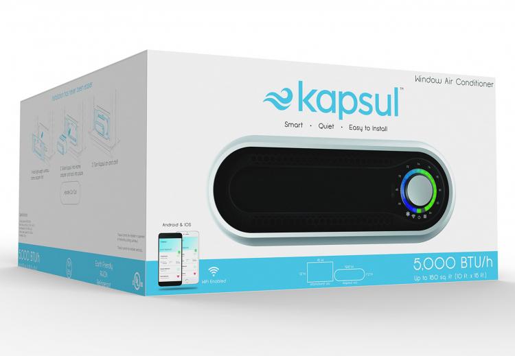 KAPSUL W5 - Modernized Window AC Unit - Smart Window Mounted Air-conditioner