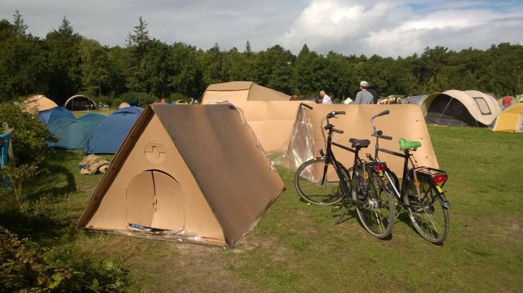 KarTent Cardboard Tent For Music Festivals
