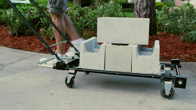 Kerry Kart: A 4-in-1 Cart, Step-Ladder, Hand-Truck, and Dolly