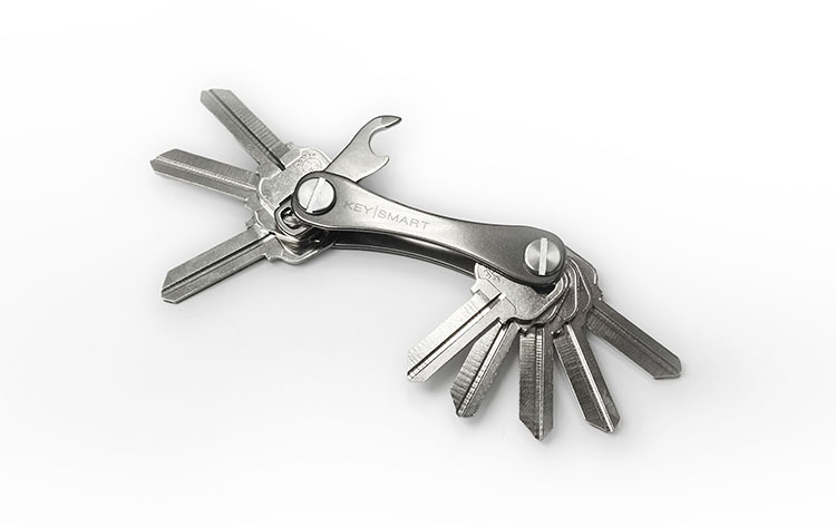 KEYBAR Titanium Cratered Pocket Key Organizer - EKnives LLC