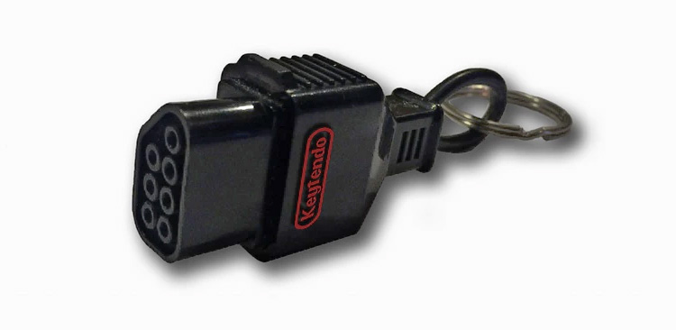 Keytendo Nintendo Console Key Holder - Retro NES Key Holder Key-Chain