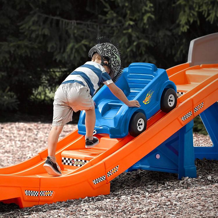 Kids Backyard Roller Coaster Ride on Play set