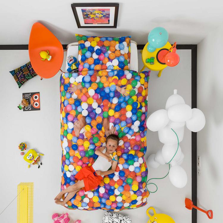 Snurk Unique Duvet and Bed Sheets - Unique Ball Pit Duvet