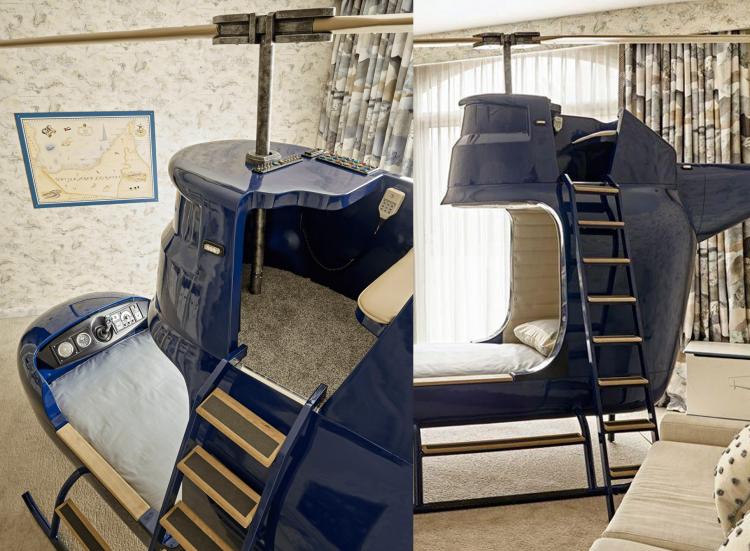 This Kids Helicopter Bed Might Be The Greatest Bed Ever Made