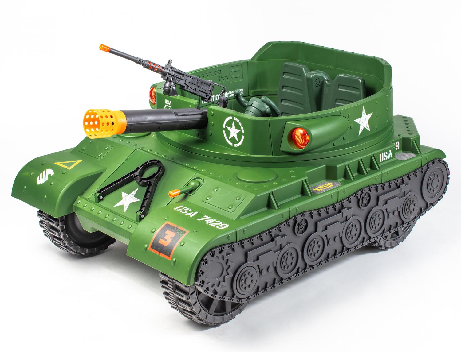 ride on nerf tank