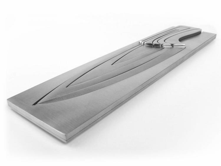 Knife Within A Knife - Stainless Steel Nested Cooking Knife Set