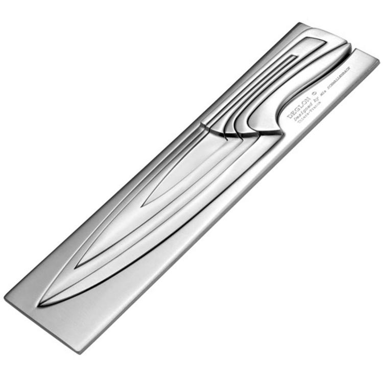 Knife Within A Knife - Stainless Steel Nesting Cooking Knife Set