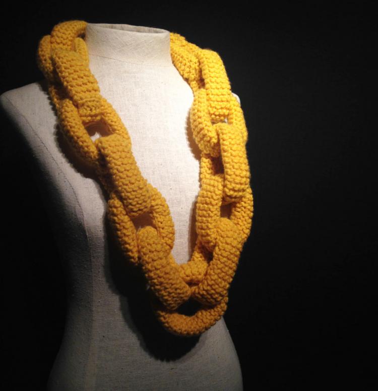 chain link scarf