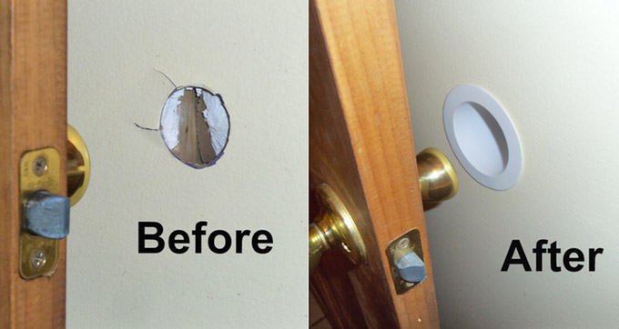 Knob Gobbler Protects Your Doors From Damaging Your Walls