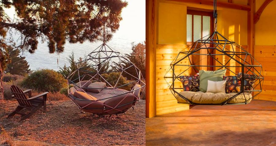 Kodama Zomes - Giant Hanging Hammock Lounger That Hangs From Tree