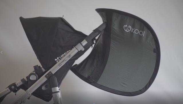 KOOÏ Cover: A Breastfeeding Cover That Attaches To Stroller - Baby Stroller Breastfeeding Shield