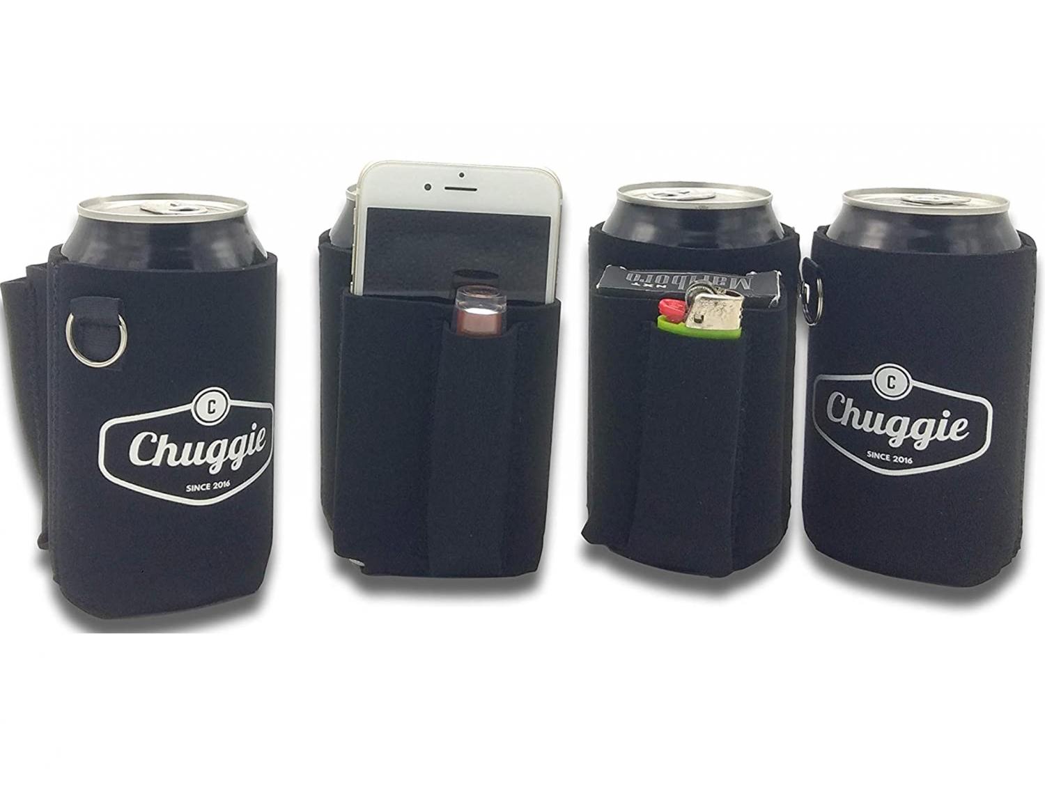 Beer Koozie With Cigarette And Lighter Holder »