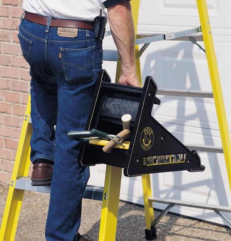 Ladder Leveler Lets You Use Ladder On Stairs and Uneven Surfaces