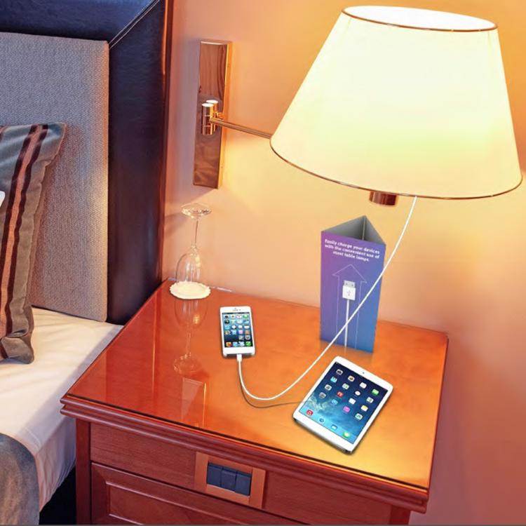 LampChamp Turns Any Lamp Into a USB Phone Charger