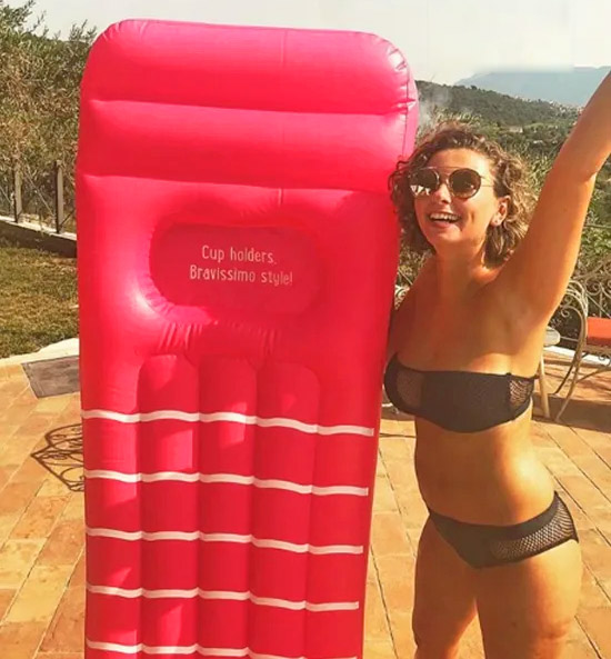 This Pool Float Has a Spot for Your Boobs, So You Can Lounge