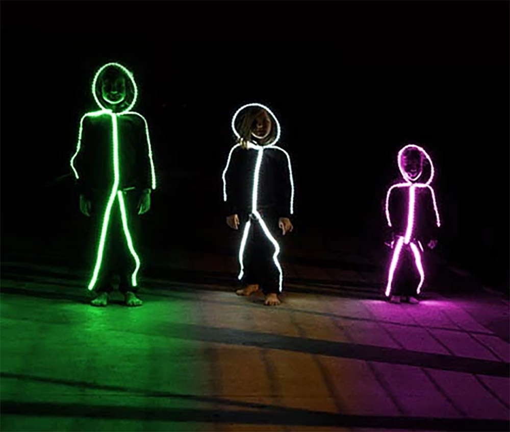 This Company Makes LED Halloween Costumes That Turn You Into a