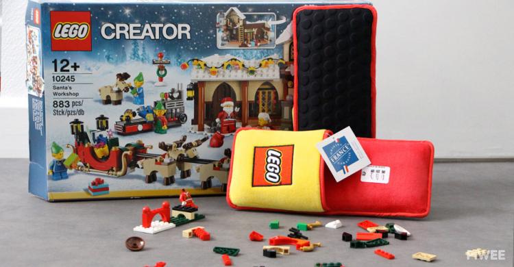 Lego Slippers Protect Bottoms of Feet From Sharp Lego Blocks