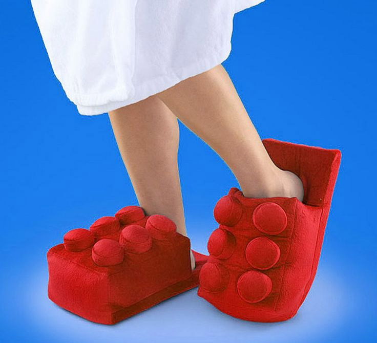 Lego Slippers - Building Block Slippers