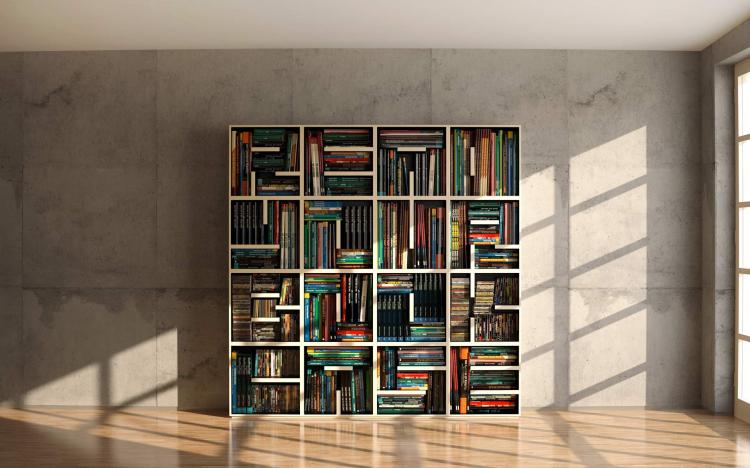 ABC Bookshelves - Letter Shaped Bookshelves let you spell out any words you like
