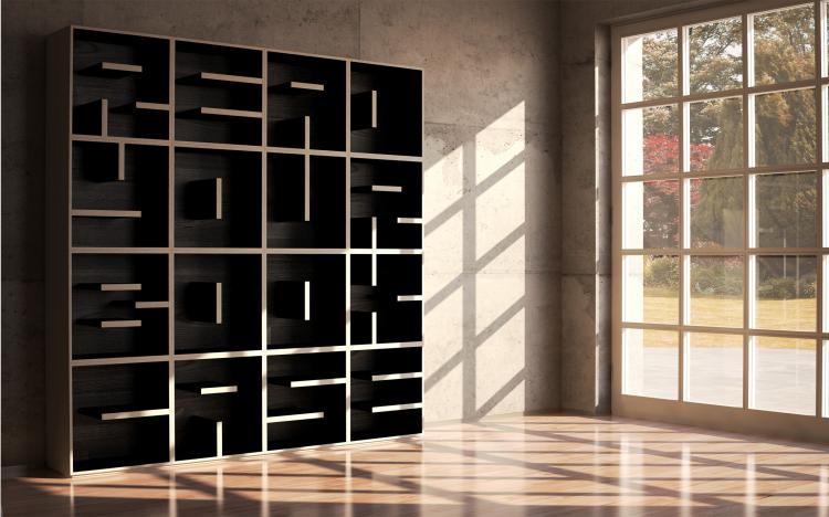 These Letter Shaped Bookcases Let You Spell Anything You Want