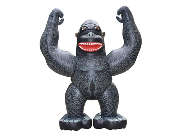 Life-Size Inflatable Gorilla Toy - Giant blow-up gorilla