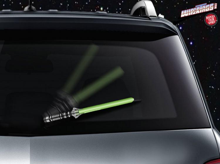 Star Wars Light Saber Rear Wiper Blade Attachment