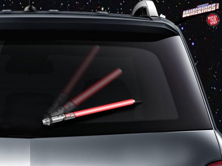 Star Wars Light Saber Rear Wiper Blade Attachment