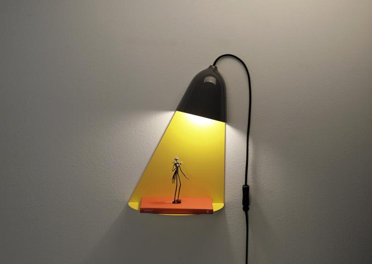Light Shelf - Lamp With A Built-In Shelf