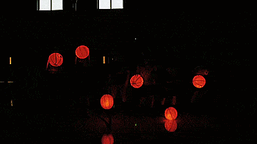 There Are Now Light-Up Basketballs That Exist For Playing At Night