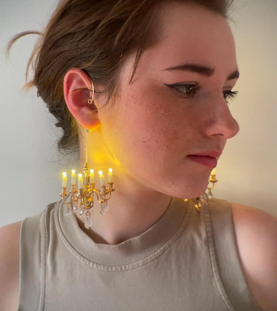Light Up LED Chandelier Earrings - Chandelearrings