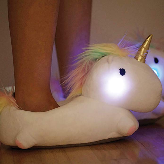 These Slippers Light With Magical Colors With Each Step