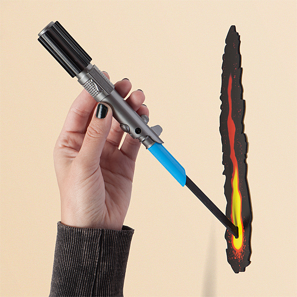 Star Wars Lightsaber Through The Wall - Wall Hooks