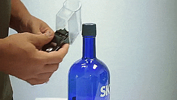 Tantalus Liquor Bottle Lock - Booze bottle key lock - Keeps Your Booze Out Of The Wrong Hands