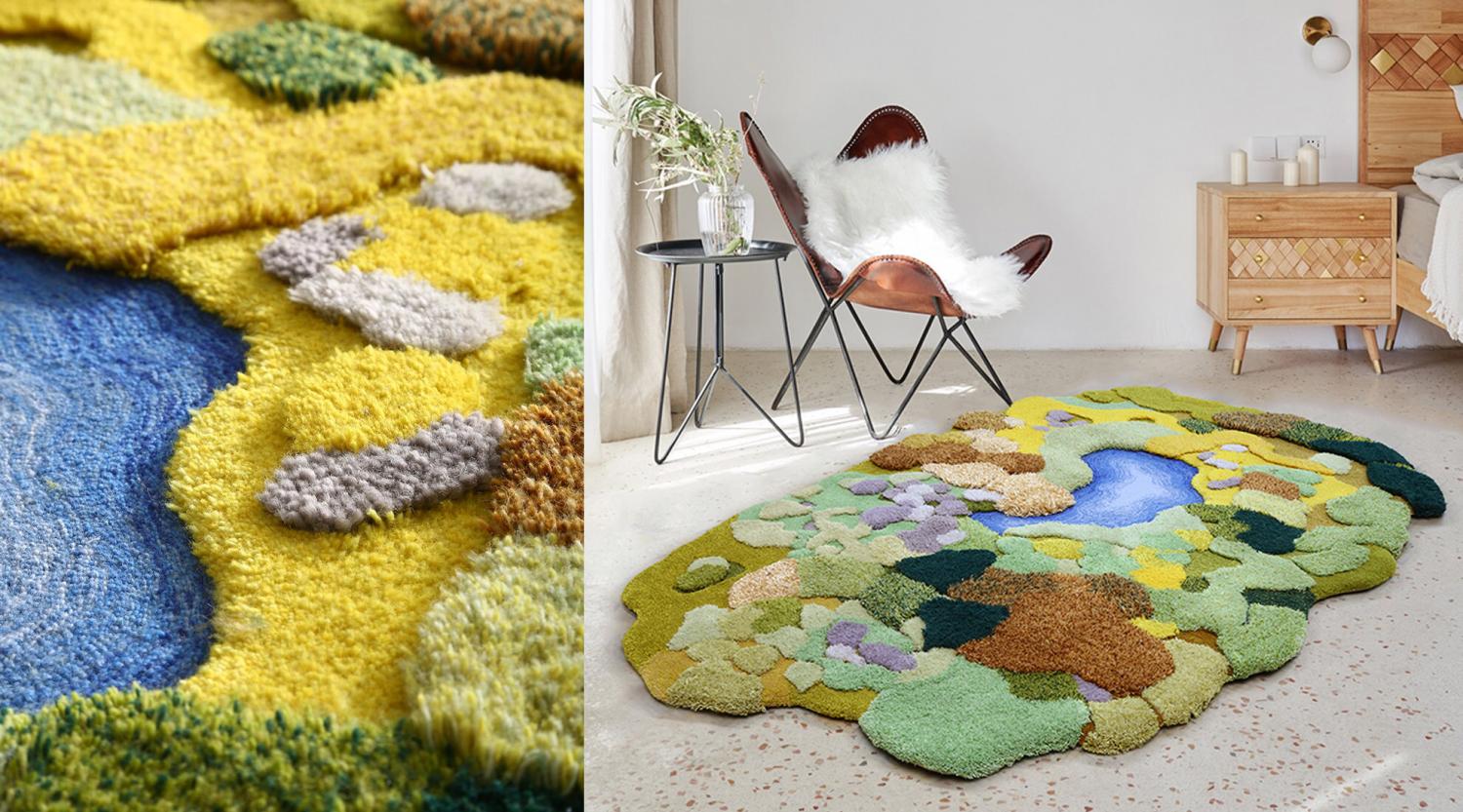 Little Forest 3D Rugs - Ultimate Playroom Rug - 3D Forest Nature Rug