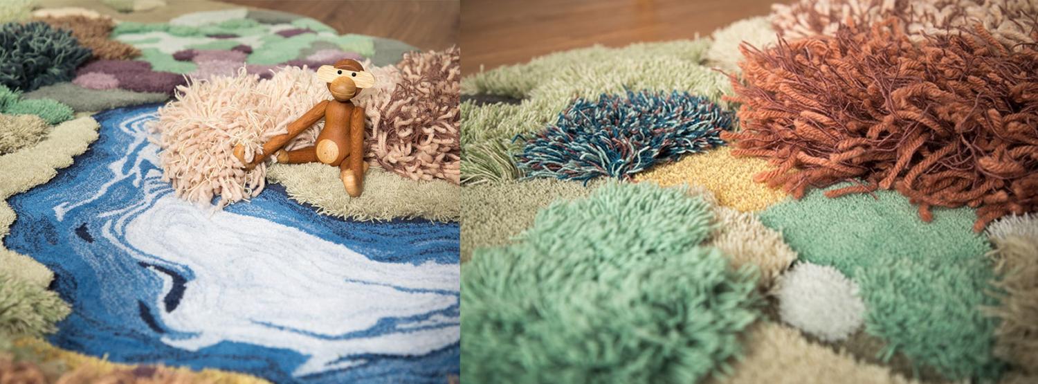 Little Forest 3D Rugs - Ultimate Playroom Rug - 3D Forest Nature Rug
