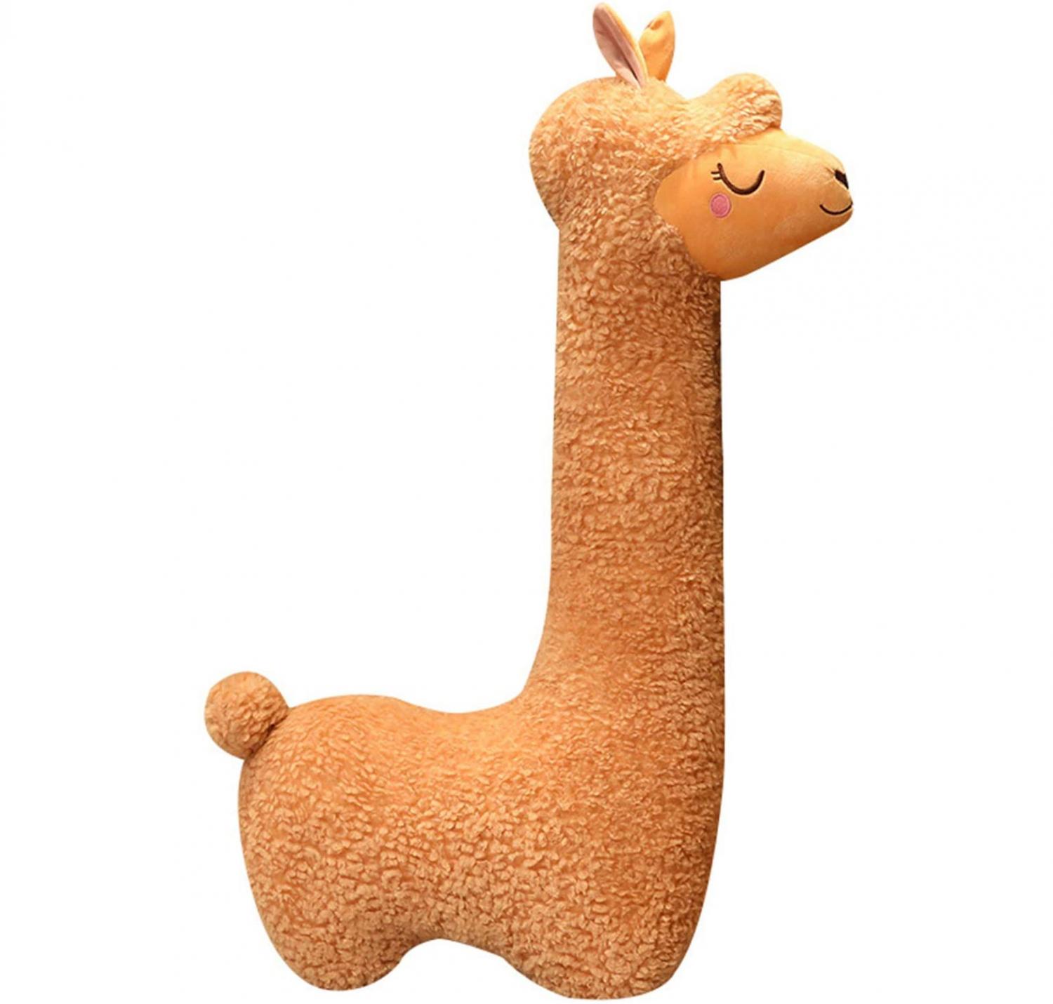 Llama body pillow - life-size alpaca body pillow