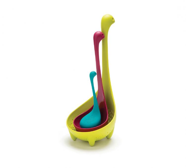 Get 3 Colorful Loch Ness Monster Ladles for $8 Today