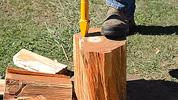 Logmatic Wedge Axe Slide Hammer Wood Splitting Axe