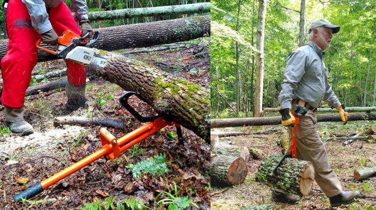 LogOX 3-in-1 Back-Saving Forestry Multi-tool - Incredible chainsaw lumber multi-tool