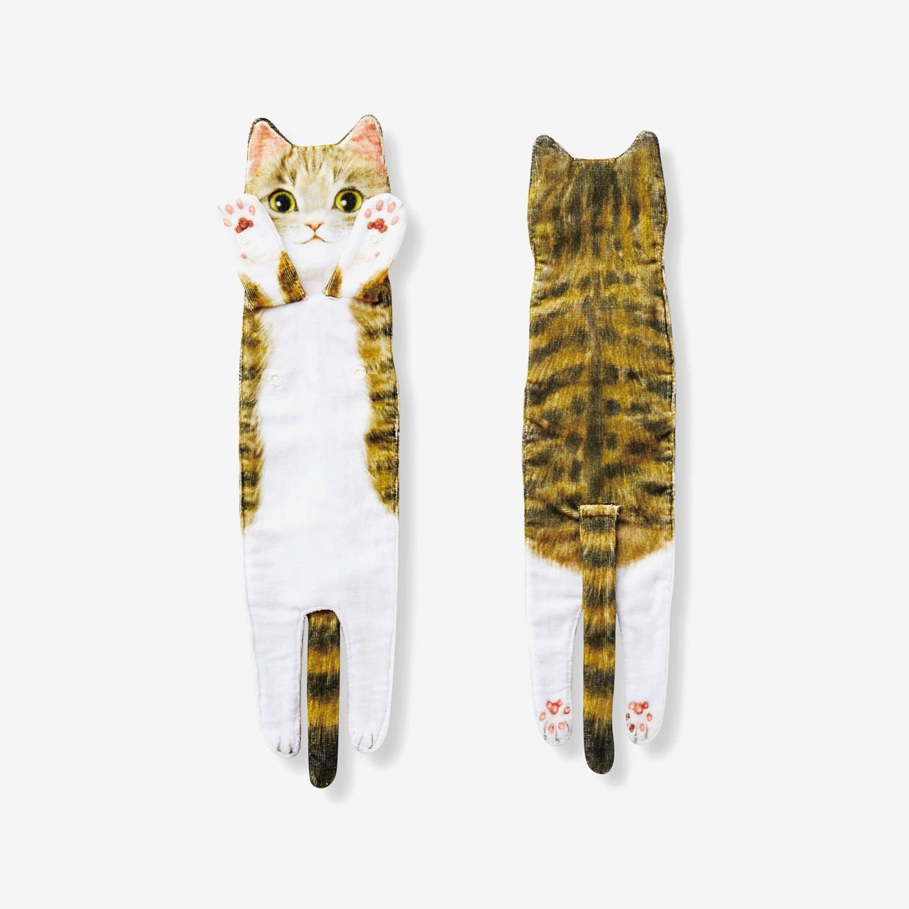 Long Cat Shaped Towels