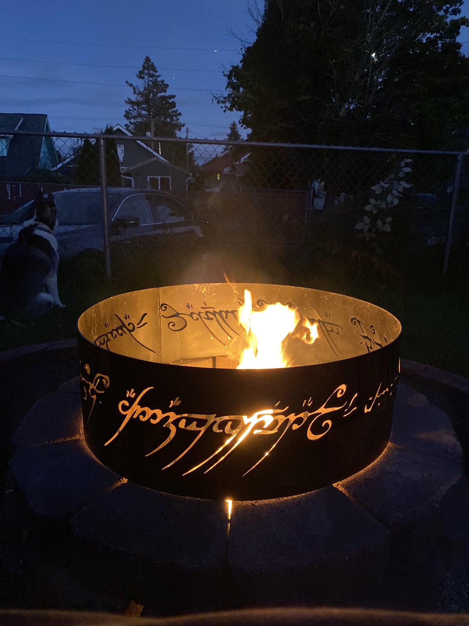 This Lord Of The Rings Fire Pit Is One, How Much Is A Fire Pit Ring