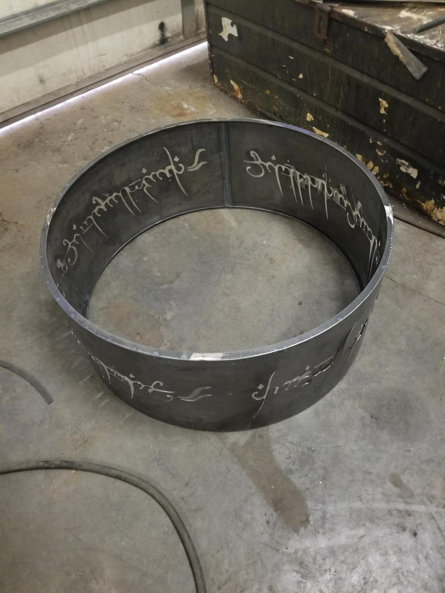 This Lord Of The Rings Fire Pit Is One, Lotr Fire Pit