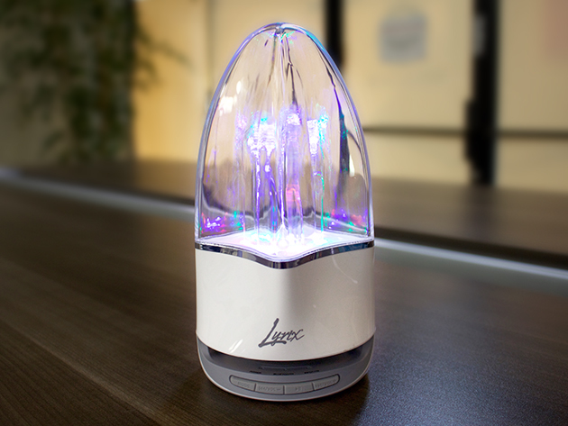 Lyrix Dancing Water Speaker Syncs To Your Music To Give You A Water Show