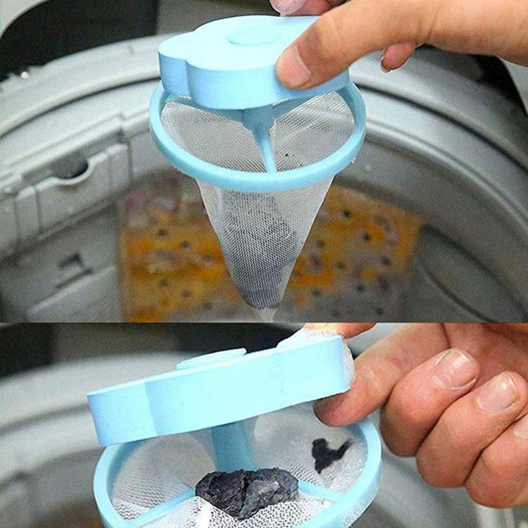 Vurlarie - Paw / Floral Washing Machine Lint Catcher