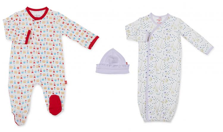 baby sleepers with magnetic closures